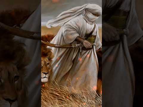 أسد الله مولانا علي صوت محسن توكليان رسمة حسن روح الأمين