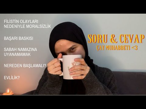 başarı baskısı, filistin olayları nedeniyle moralsizlik, sabah namazına uyanamamak || SORU & CEVAP