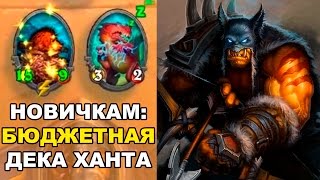 Бюджетный хант, колода для новичков (Унгоро, Хартстоун)