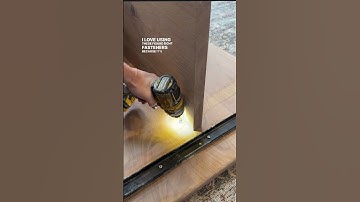 My favorite way to attach a tabletop to avoid cracking #woodworking #buildlikeagirl #diyproject