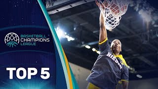 Top 5 Plays - Tuesday - Round of 16 - 2nd Leg - Basketball Champions League 2017