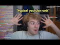 tommyinnit&#39;s hypixel youtube rank storytime...