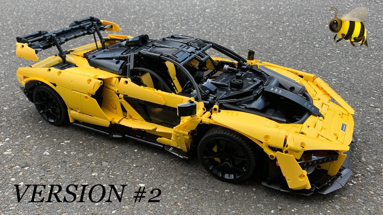 LEGO TECHNIC MCLAREN SENNA MOC V2