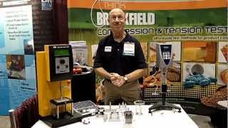 AAPS 2012: Brookfield Engineering's CT3 Tester