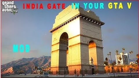 GTA 5 : HOW TO INSTALL INDIA GATE MOD🔥🔥🔥