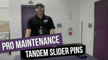 Pro Maintenance: How To Fix Tandem Slider Pins