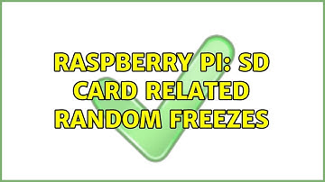 Raspberry Pi: SD card related random freezes (5 Solutions!!)