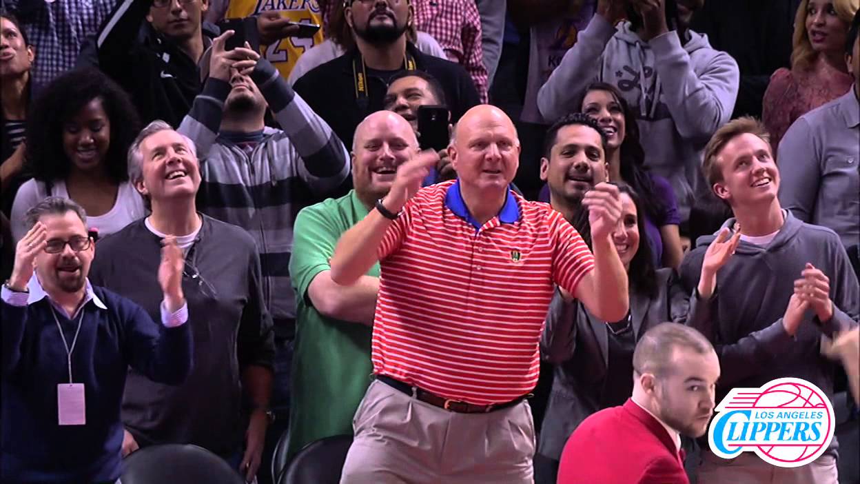 Watch Steve Ballmer bring Microsoft-era hype to this Clippers press conference