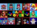 Top 126 SNES Games GAME OVER Screens MEGA VIDEO 
