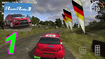 Rush Rally 3 - Gameplay Walkthrough Part 1 (iPhone 7 Plus)