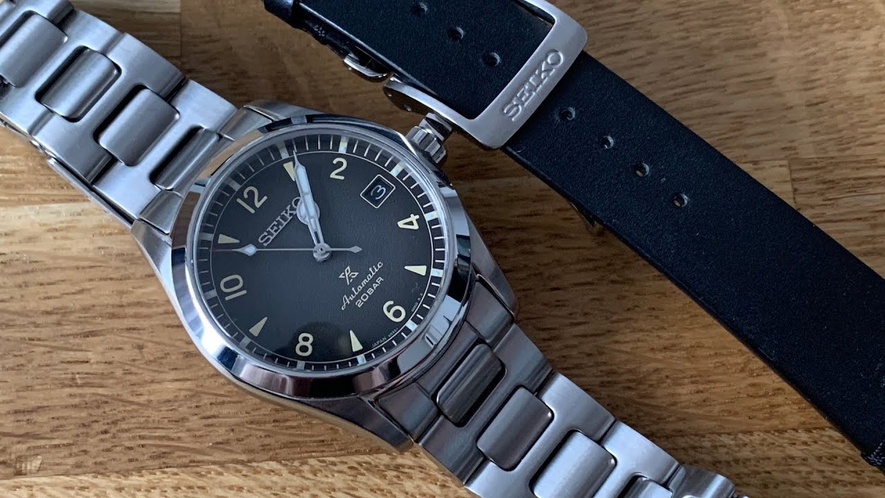 Seiko Mini Alpinist With A Sinn Bracelet Mod - YouTube