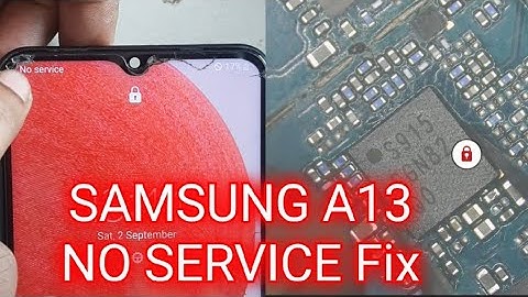 #samsung galaxy A13 No Service Problem/#SAM-#A135F #Network problem
