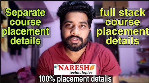 Naresh it placement system, Full process explain...