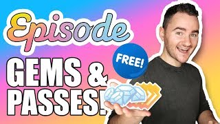 3 ways to get free gems & passes on episode! no cheats, hacks or
generators needed! here are links the two videos i mention:
https://youtu.be/kiyq-k-w_ya ...