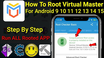 How To Root Virtual Master In No Root Android || 2024