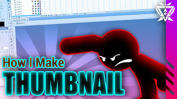 How i Make My YouTube Thumbnail (Time Lapse)