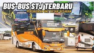 Inilah Bus Sudiro Tungga Jaya terbaru 2024 dan perubahan di 2025 | STJ Iguazu semakin keren