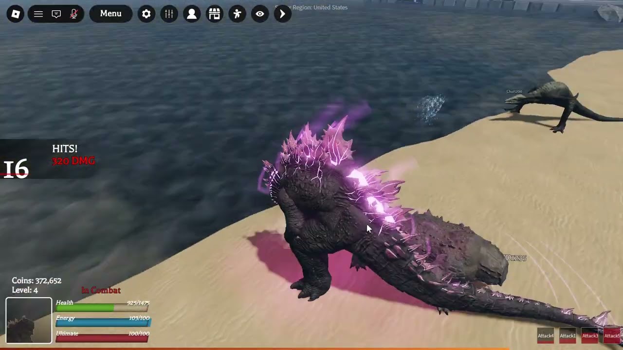 Roblox Kaiju multiverse Evolved Godzilla update