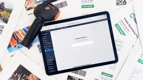 Scan tickets using a Bluetooth or USB scanner and the FooEvents Express Check-ins plugin