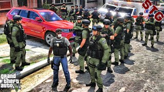 2018 JEEP GRAND CHEROKEE TRACKHAWK PATROL( GTA 5 LSPDFR ROLEPLAY MODS)