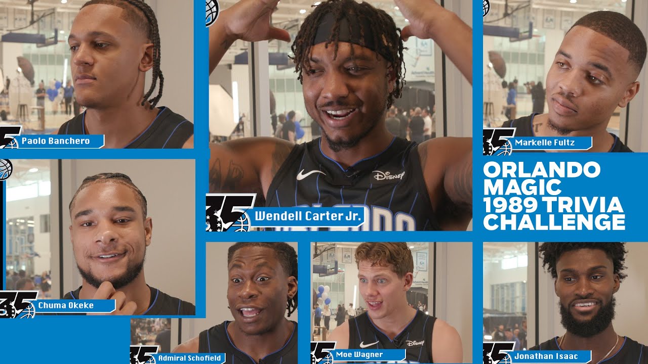 Orlando Magic take fans on nostalgic trip to celebrate 35 years with