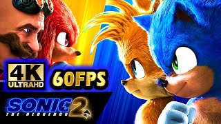 SONIC 2 Official Final Trailer (4K 60FPS) | 2022