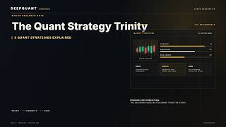 CTA vs Cross-Sectional vs Statistical Arbitrage: The 3 Core Quant Strategies Explained