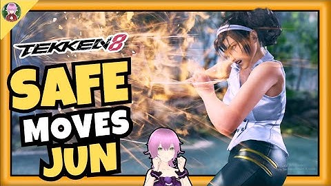 Jun SAFE on BLOCK Moves | Parry, Baits, Plus on Block Moves | Tekken 8 Tutorial
