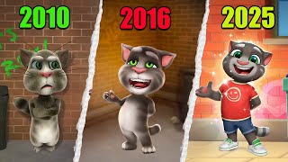 Talking Tom Cat Evolution 20102025 All Versions Compared - All Trailers All Animations