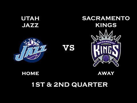 NBA 2K10 Gameplay Utah Jazz Vs Sacramento Kings 1st 2nd Quarter