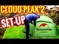 Naturehike Cloud Peak 2 Set Up and First Look Review (Ultralight Budget Backpacking Tent)