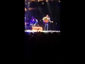 Easton Corbin live Wells Fargo Center singing &quot;Clockwork&quot; February 22, 2016 The Storyteller Tour