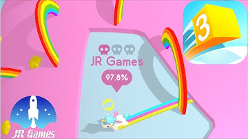 Paper.io 3D Unicorn drawing on the big and small heart shapes!