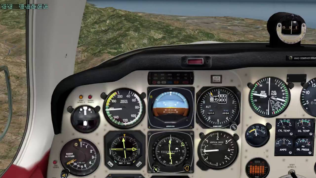 PilotEdge BE36 KSBP to KLGB - YouTube