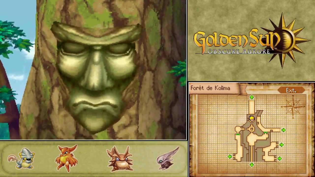 Golden Sun : Obscure Aurore – 32 : De grands arbres de sagesse - YouTube