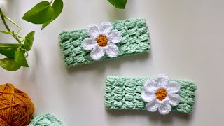 One Hour Crochet | Baby Puff Stitch Headband Tutorial | 2023 | Beginner
