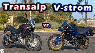 Honda Transalp vs Suzuki V-Strom 800 – Comparison Test | ADV Motorcycle Ride & Review