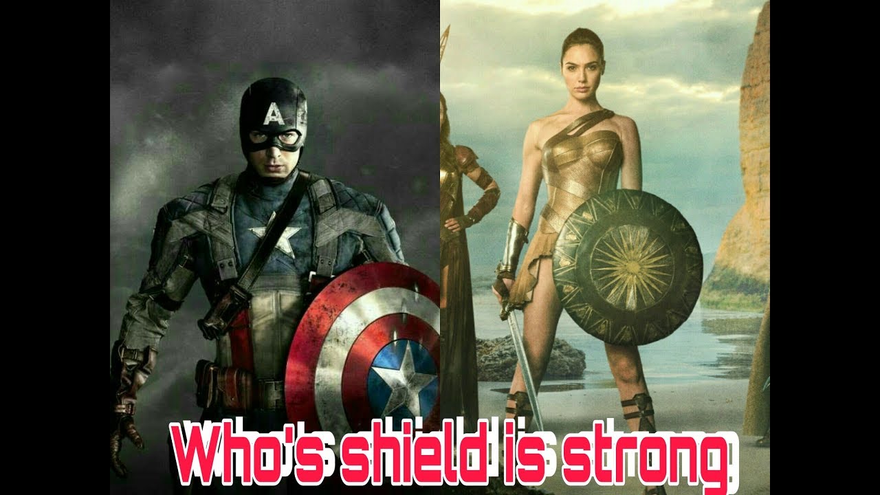 Wonder women vs captain America who's shield is stronger( marvel vs DC