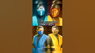 Sub-zero and Scorpion Intro Lines in MkX , MK11 and Mk1 Khaos Reigns #mortalkombat1havik