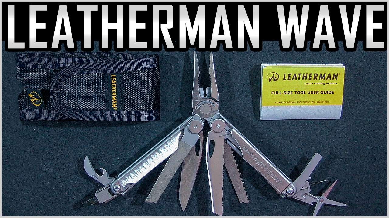 Leatherman Wave MultiTool Review YouTube