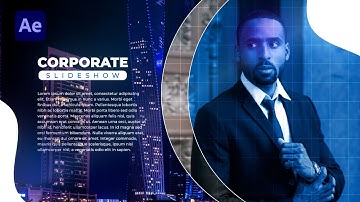 CORPORATE Slideshow in After Effects - After Effects Tutorial