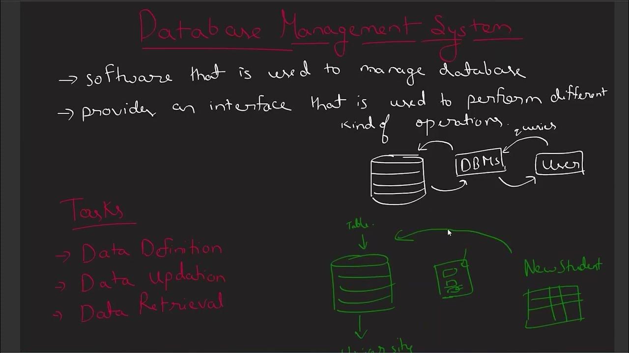 What is dbms dbms tutorial for beginners part 5 database