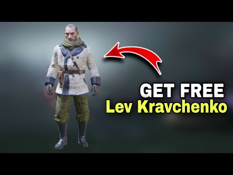 Get Free Lev Kravchenko Character  - Global Version Update Out Season 13 - Daily Login Reward
