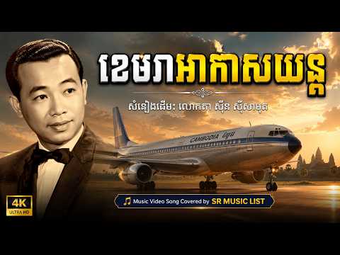 ខេមរាអាកាសយន្ត ✈️🎵 សំនៀងដើម៖ លោកតា ស៊ីន ស៊ីសាមុត 🎤 Music Video Song Covered by SR Music List