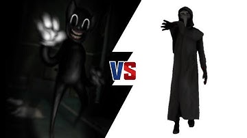 Cartoon cat vs Scp-049