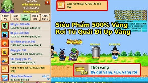 Ngọc Rồng Online | Review Siêu Phẩm Namek Nội Tại 278% Vàng Từ Quái Và Set 5 Sao Sẽ Như Thế Nào ???
