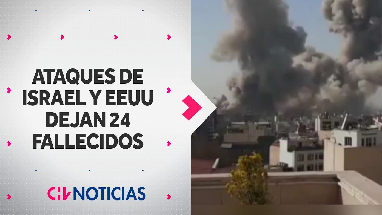 Ataques de Israel y EEUU dejan 24 fallecidos: Irán respondió con misiles que fueron interceptados