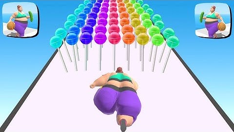 Fat 2 Fit - All Levels Gameplay Android,ios Walkthrough Mobile Game Max Level gameplay