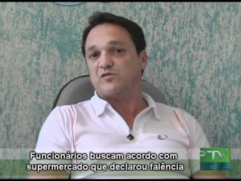 Funcionários buscam acordo com supermercado que declarou falência