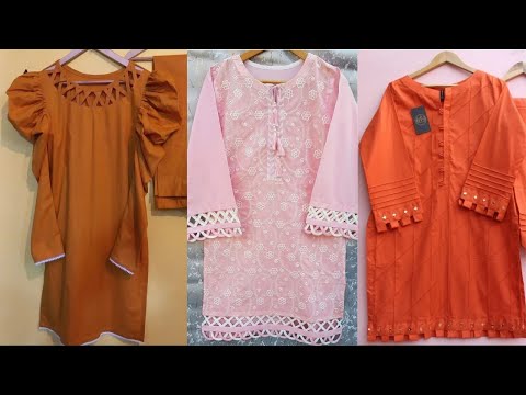 Top Stylish Casual  Wear Comfortable Shirts Designs For Girls l   Lawn Cotton Shirt Designing